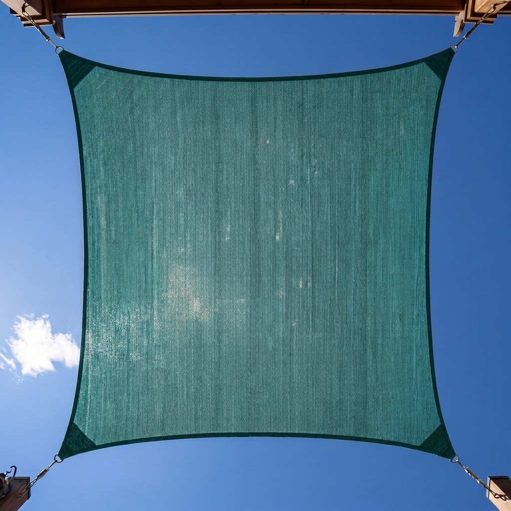 Voile Ombrage Résistante Rectangulaire bleu