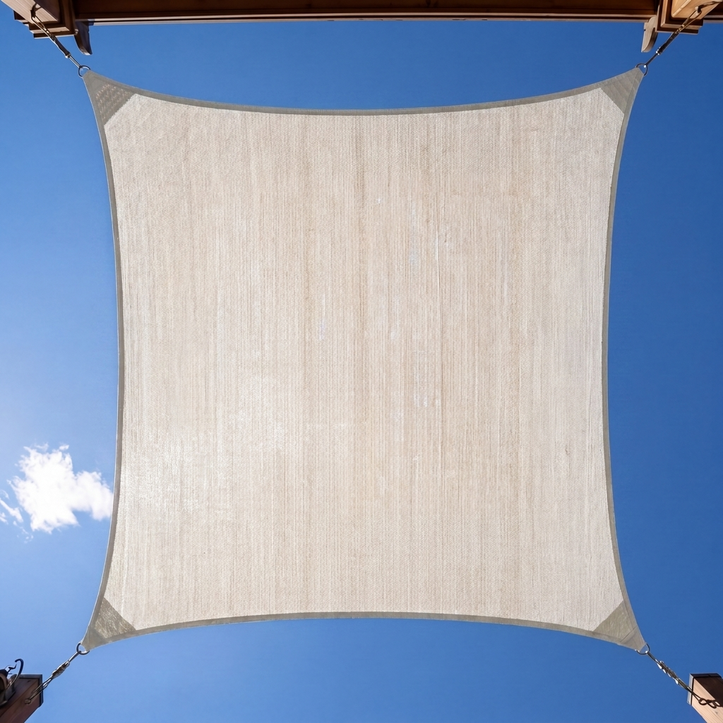 Voile Ombrage Résistante Rectangulaire gris