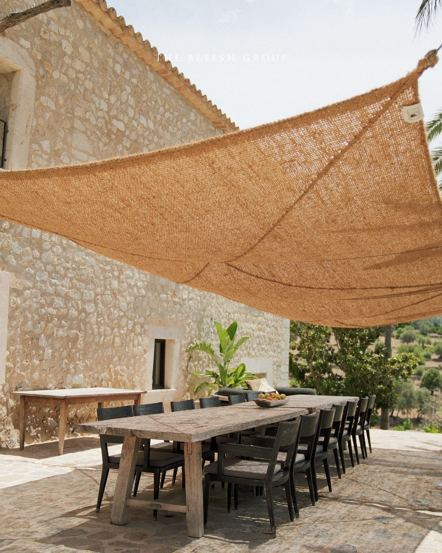Voile d’Ombrage Fibre De Coco Naturel carré